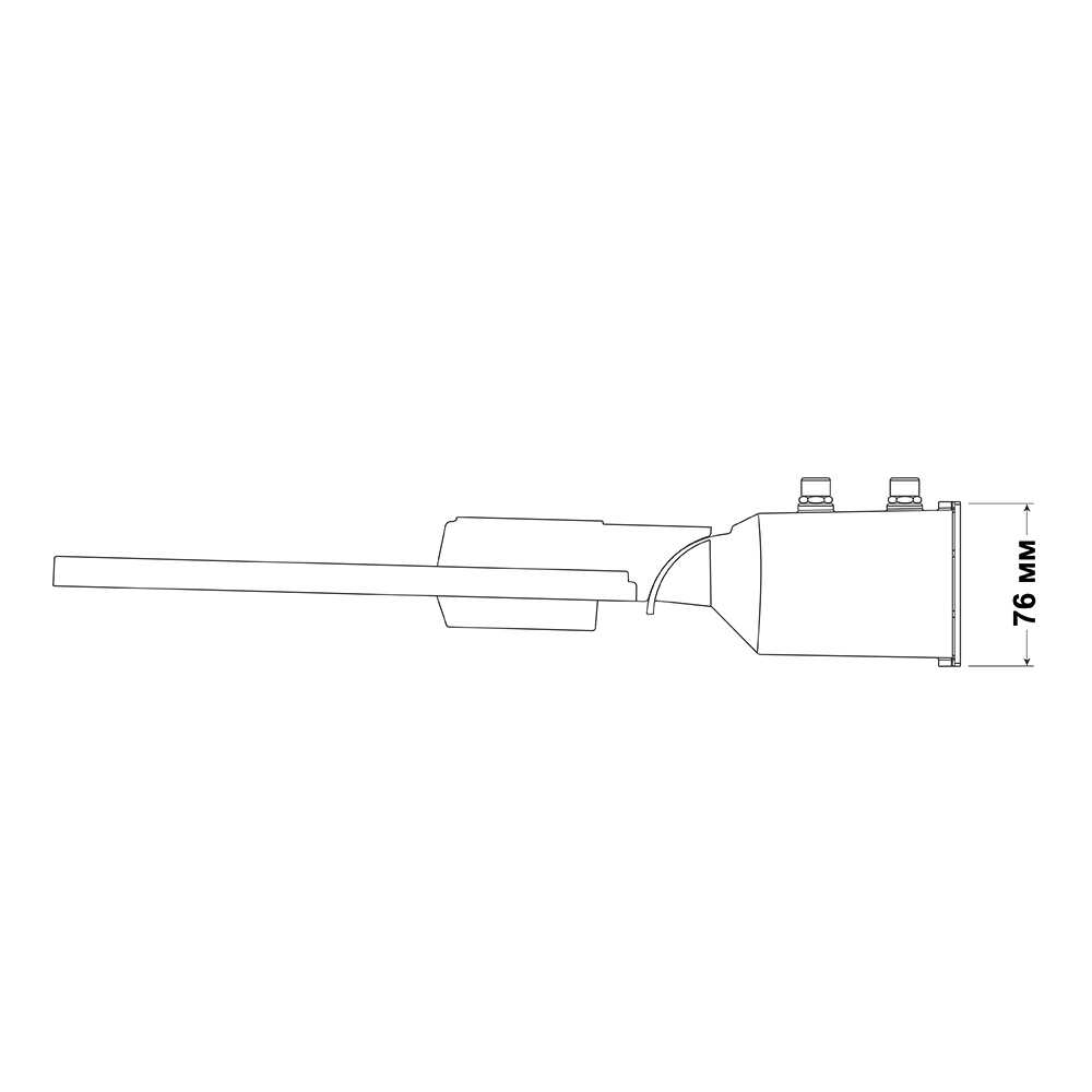 Светильник уличный VIOLUX CONCORD 30W 3900Lm 5000K ( 430322 )